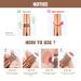 Cream Contour Beauty Wand & Highlighter - Silky Blush Stick & Liquid Bronzer for Flawless Makeup | International Shipping - Buy Online on GoSupps.com