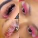 Pink 6D Colored Premade Fans Lash Extensions | Short Stem Pointy Base | Volume Fans | 0.07 D Curl | Mix 8-15 | Eyelash Extensions - Buy Online on GoSupps.com