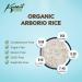 Koalakoi ORGANIC Premium non-GMO Italian Risotto Arborio white rice 4.5kg 100% Natural no Additives or Preservatives Vegan Kosher Baking & Cooking - Buy Online on GoSupps.com