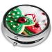 Gingerbread Man Candy Pill Box | 3 Compartment Mini Organizer | Portable Travel Medicine & Vitamin Holder - Buy Online on GoSupps.com