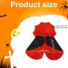 Halloween Pet Costume Dog Costume Cat Costume Dog Cape Costume Halloween Pet Cloak Interesting Dog Witch Costume for Small Medium Cats Dogs for Halloween Party - Buy Online on GoSupps.com