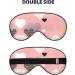 Buy Abstract Love Chart Eye Mask | Soft Elastic & Adjustable Sleeping Mask for Men & Women Comfort for Nighttime Rest - Buy Online on GoSupps.com