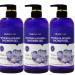 Collagen-Infused Refresh & Nourish Shower Gel w/Lavender and Natural Plant Extracts for Cleansing & Firming Paraben and Dye-Free (Lot of 3)