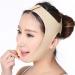 V-Shaped Double Chin Reducer & Face Slimming Strap 2pcs (Color L) - Breathable & Reusable Anti-Wrinkle Mask for Men and Women - Buy Online on GoSupps.com