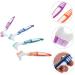 Buy Minkissy Toothbrush for Dentures - 8 Pack Colored Rubber Oral Care - International Shipping Available - Buy Online on GoSupps.com