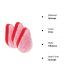 Spongeables Anti-Cellulite Sponge | 20+ Washes | Hibiscus Scent | Youthful Skin - Buy Online on GoSupps.com