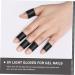 Healeved 1 Set Uv Protection Tape Nail Nail Molding Gel Nail Art Supplies Nail Art Tape Black Nail Building Gel Uv Tape Nail Gel Nail Art Uv Gloves Paper Fingerless Accessories - Buy Online on GoSupps.com