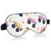 Haskirky Light Blocking Eye Mask Breathable and Adjustable Adult Men and Women Travel on Business Trips Yoga Meditation Light Smooth Comfortable Eye Mask Office Deep Sleep Goodies Cartoon Trucks