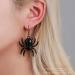 Holibanna Black Spider Rhinestone Dangle Earrings | Gothic Halloween Ear Jewelry for Women - Party Favor - Buy Online on GoSupps.com