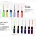 WOFASHPURET 1 Set Roll Roller Bottle Glass Essential Oil Liquid Bottle Travel - Buy Online on GoSupps.com