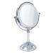 MonMed Lighted Makeup Mirror with Magnification - 1x and 10x Magnifying Mirror with Light Standing LED Make Up Mirror