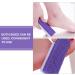 Healifty Foot Pumice Stone Callus Remover & Scrubber 2pcs - Purple | For Feet, Hands, and Body - Buy Online on GoSupps.com