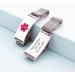 YOTHIWAD Medical Alert Bracelets for Men Women Medical Id Bracelets with Free Laser Engraving Adjustable Stainless Steel Band Magnetic Security Clasp Dual-Side Engraving *CUSTOM ENGRAVING - Buy Online on GoSupps.com