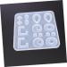 NUOBESTY DIY Jewelery Molds 1pc Epoxy Silicone Pendant Jewelry Studio Making for Eardrop Home DIY White Creative Mold Crystal White 16.8x15.8cm - Buy Online on GoSupps.com