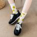 Akamas Funny Ladies Socks - Cute Emoji Ankle Socks Breathable Cotton Perfect Gift for Girls & Teenagers - Buy Online on GoSupps.com