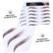 DRESSOOS Eyebrow Sticker 4pcs Eyebrow Stickers Semi Permanent Eyebrows False Eyebrows Cosmetics Eyebrow Trimming 4d Template - Buy Online on GoSupps.com