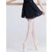 Daydance Black Sheer Chiffon Ballet Wrap Skirt for Girls and Women - X-Large - Buy Online on GoSupps.com
