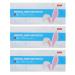 TOPINCN 3 PCS Ear Aesthetic Corrections Silicone Newborn Baby Ear Aesthetic Correctors Children Toddler Standing Ear Patch Correction of Ectropion Deformed Ears and Ear