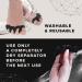 2023 EasyFeet Correct Toes Toe Separators - Bunion Corrector for Men and Women - Hammer Toe Straightener - Bunion Relief Toe Splint - Black - Buy Online on GoSupps.com
