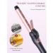 LANDOT Automatic Rotating Curling Iron - 1-Inch Hair Curler for All Hair Types | Easy Ceramic Curling Wand - Salon Quality Curls & Waves Adjustable Temperature Dual Voltage - Buy Online on GoSupps.com