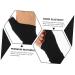 Mobestech Sports Wrist Support - 2 Pairs Fitted Compression Wrist Brace & Thumb Splint for Fitness & Sweat Absorption - Buy Online on GoSupps.com