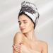 Buy Lavender Microfiber Hair Towel | Soft Super Absorbent Coral Velvet Wrap for Long Curly & Thick Hair - Buy Online on GoSupps.com