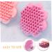 FRCOLOR Pack of 3 Cleaning Brush Makeup Remover Tool Silicone Face Washer Face Brush Made of Silicone Exfoliating Brush Soft Fur Scrubbing Massager Sink Man 5.20X5.20X3.00CMx3pcs - Buy Online on GoSupps.com