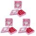 minkissy 3 Boxes Rose Soap Women Christmas Rose Petals Valentine s Day Plant Essential Oil Soap Scented Soap Christmas Soap Mother Body