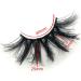 OCHILIMA 25mm Lashes Handmade Strip Eyelashes Dramatic Long Soft Wispy 6D 8D False Eyelashes for Women Bold Makeup 7 Pairs (8D 25mm Lashes) #01 - Buy Online on GoSupps.com