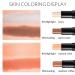 4 Colors Cream Contour Sticks Makeup Kit | Highlight & Contour for Beginners | Primer Face Makeup Stick for Light Medium Skin | Concealer & Blur Stick - 2Pcs - Buy Online on GoSupps.com
