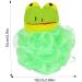 Bath Sponges for Shower Cartoon Kids Loofahs for Shower Kids Bath Sponge Cartoon Body Scrubber Shower Ball Bath Sponge Mesh Bath Ball Gentle Shower Sponge Washing Bath Ball for Bathroom Home Frog - Buy Online on GoSupps.com