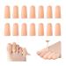 Toe protection 14 pieces of gel toe protection beige toe protection breathable toe covers silicone breathable toe covers for pillows toes blisters toenails for women and men