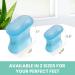 Welnove Gel Toe Separators - 8-Pack Aloe Vera Silicone Spacers for Overlapping Toes & Calluses - Bunion Corrector for Men & Women - Multi-Size Blue - Buy Online on GoSupps.com