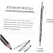NOLITOY 24 pcs Built-in A Makeup with Professional for Women Girls Beauty Eyebrow -in- Sharpener Pencil 1 count (Pack of 1) Coffeex3pcs - Buy Online on GoSupps.com