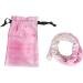 Bendable Dreadlocks Hair Tie Tie Dye Pink Portable Ponytail Holder - Buy Online on GoSupps.com