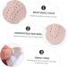 FRCOLOR 2 Pairs Forefoot Pads for Women - Anti-Slip Stickers & Leather Cushions for High Heels Sandals & Shoes - Buy Online on GoSupps.com