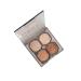 Shimmer Eyeshadow Palette 4 Shades Long-Wearing Pigmented For Women 0.14 Ounce (Pack of 1) Warm Neutrals