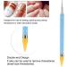 Candy Color Nail Dotting Pen Double-Ended Manicure Tool for Painting Drawing and Picking Rhinestones Lightweight and Durable (Blue) - Buy Online on GoSupps.com