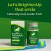 BrightenUp Toothpaste Tablets Natural Whitening with Nano-Hydroxyapatite Xylitol & Peppermint | Chewable Fluoride-Free Plastic-Free TSA-Friendly | Remineralizes Enamel | 60 Tablets (1 Month) - Buy Online on GoSupps.com