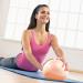 STOTT PILATES Mini Stability Ball 12-inch - Orange | Core Exercise Tool - Buy Online on GoSupps.com