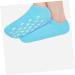 POPETPOP Heel Protector Heel Cushions 3 Pairs Foot Moisturizing Socks Non-slip Skin Gel Spa Sock - Buy Online on GoSupps.com