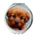 Mirror makeup mirror Animal Dog Puppy Cute Pocket Mirror portable mirror