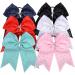 Xansema 7 Inches Rhinestone Hair Bows Elastic Hair Tie Ribbon Large Cheer Bow Ponytail Holder Hair Band for Women Girls Kids Teens (Navy) - Buy Online on GoSupps.com