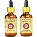 d ve herbes Pure Yellow Marigold Oil (Calendula officinalis) with Glass Dropper Infused (Pack of Two) 100ml X 2 (6.76 oz)