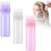Collazoey 3 pieces Applicator bottle Hair 180ml Hair Oil Applicator Bottle with a gradual scale Hair Oiling Bottle scalp oil Applicator colored accessories for the home salon