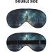Buy SSIMOO Christmas Tree Snow Sleep Mask | Adjustable & Breathable Eye Mask for Comfort | Fashionable Black Sleep Mask - Shop Now - Buy Online on GoSupps.com