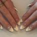 Justotry 24 pieces pearls oval nails to stick on medium with heart milky French press on nails almond art nails fake nails short beautiful fingernails artificial nails for women Milky & Heart1