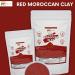 mGanna 100% Natural Moroccan Red Clay Powder 0.22 lbs/ 100 g for Anti-Ageing & Skin firming Hair Masks Scrubs Creams and Soap Making - Buy Online on GoSupps.com