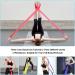 Resistance Bands Set - 3 Skin-Friendly Exercise Bands, 3 Resistance Levels - Ideal for Strength Training, Pilates, Yoga - for Women and Men - 6.5ft - Buy Online on GoSupps.com