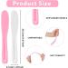 Large Plastic Makeup Spatula 10 PCS Reusable Facial Cosmetic Spatula Face Mask Applicator Beauty Spatula SPA Skincare Tools DIY Mask Mixing Scoop Sampling Spoon Esthetician Supplies (White & Pink) Pink & White - Buy Online on GoSupps.com